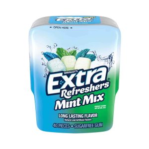 Extra Refreshers Mint Mix Chewing Gum – Bottle 40 Pieces