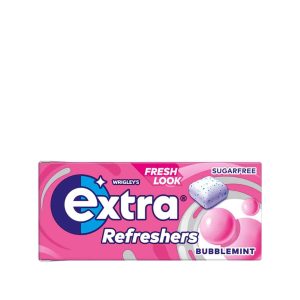 Extra Refreshers Bubblemint Chewing Gum – 7 Pieces Handy Box