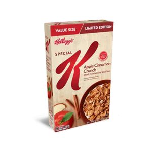 KELLOGGS Special K Apple Cinnamon Crunch Cereal (Limited Edition)