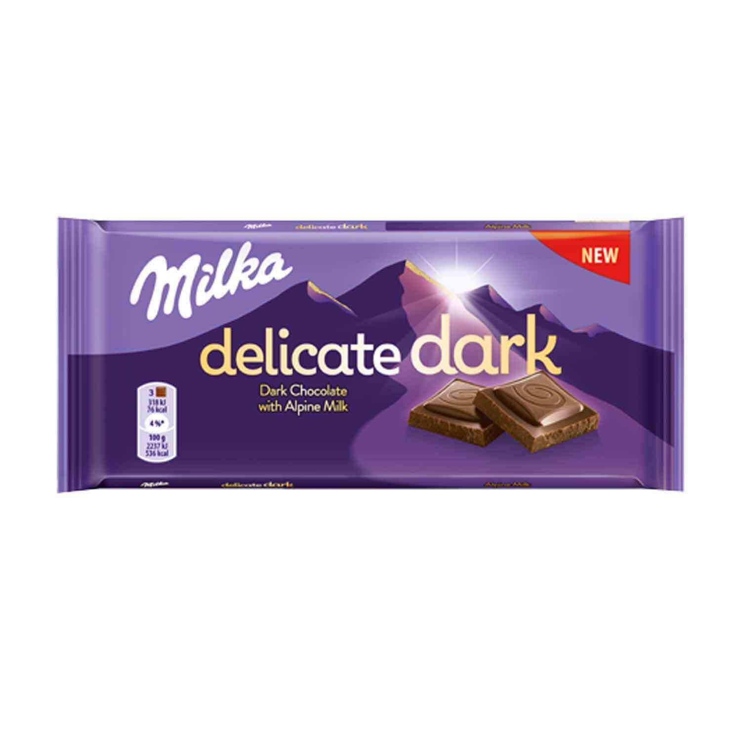 Milka Delicate Dark Alpine Milk