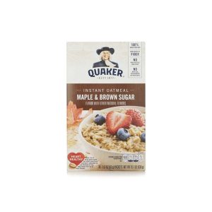 Quaker Instant Oatmeal Maple & Brown Sugar
