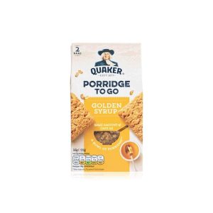 Quaker Porridge To Go Golden Syrup