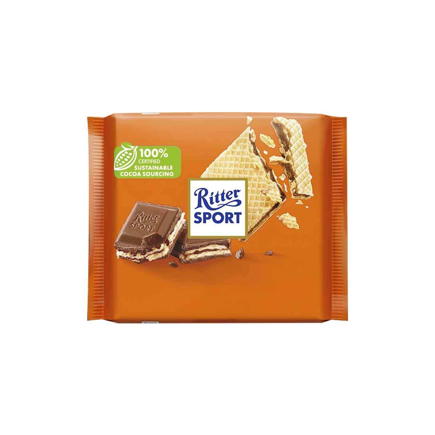 Ritter Sport Cocoa Wafer Chocolate