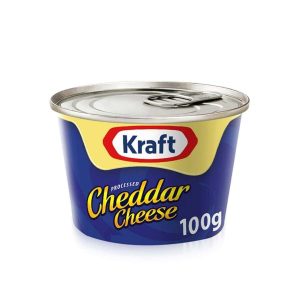 Kraft Processed Cheddar Cheese 100g