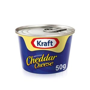 Kraft Processed Cheddar Cheese 50g