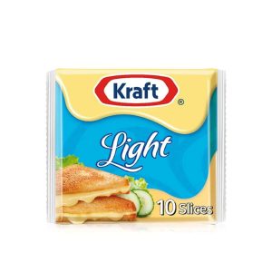 Kraft Light Cheese Slices – 10 Slices