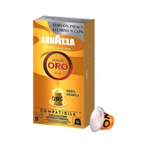 Lavazza Qualità Oro – Aluminium Coffee Capsules (100% Arabica)