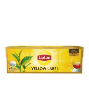 Lipton Yellow Label Black Tea – Teapot Bags (48 pcs)