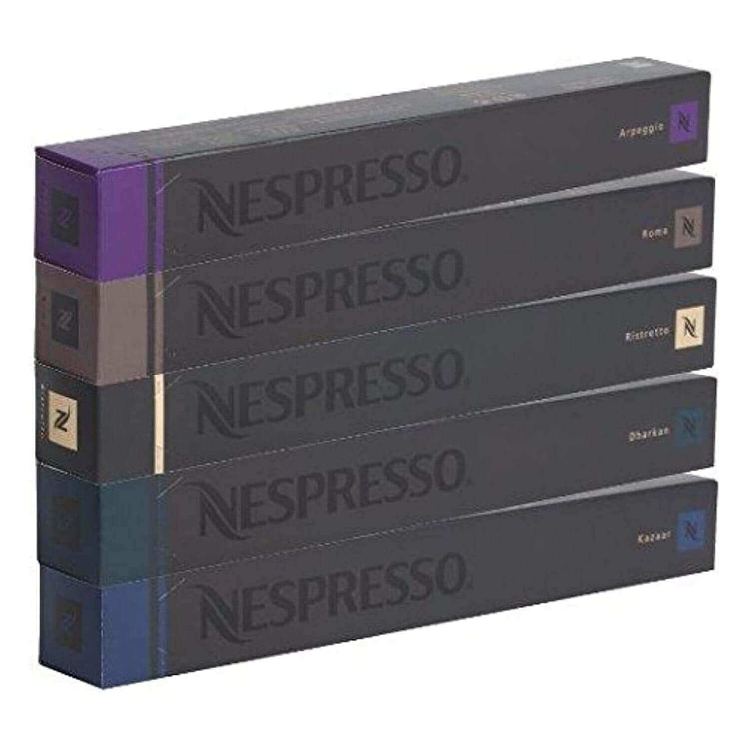 Nespresso Intenso Mixed Coffee Capsules Pack