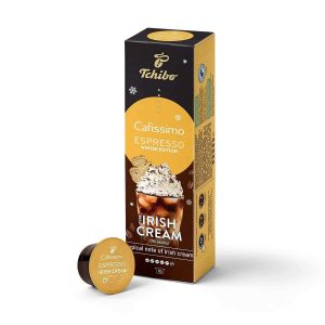Tchibo Cafissimo Espresso Irish Cream Capsules – Winter Edition (10 Capsules)