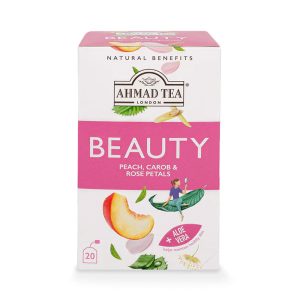 Ahmad Tea Beauty – Peach, Carob & Rose Petals
