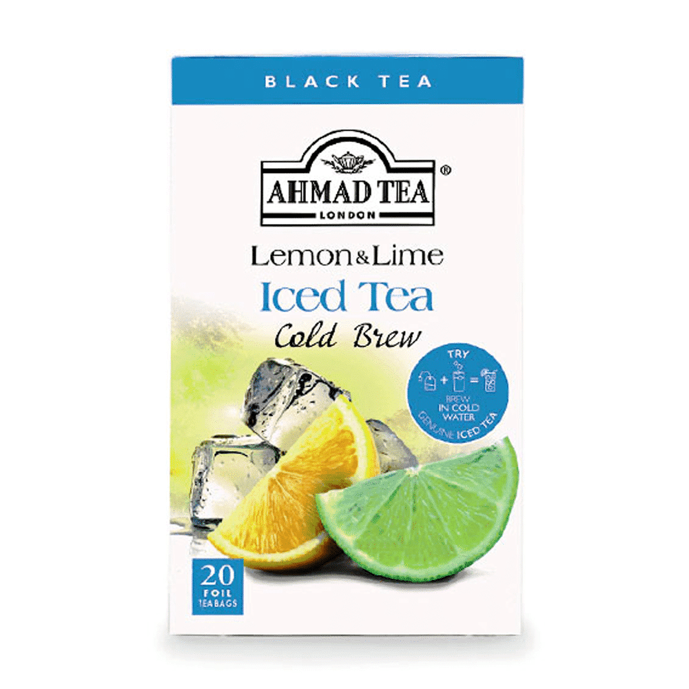 Ahmad Tea Lemon & Lime Iced Tea – Cold Brew
