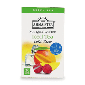 Ahmad Tea Mango & Lychee Green Iced Tea – Cold Brew