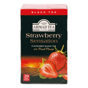 Ahmad Tea Strawberry Sensation Flavoured Black Tea