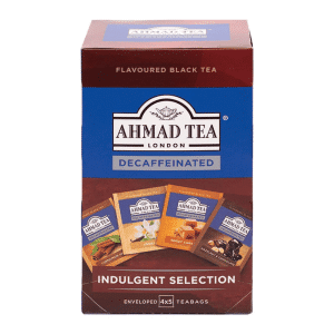 Ahmad Tea Indulgent Selection – Decaffeinated Flavoured Black Tea