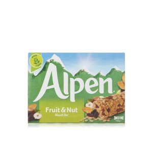 Alpen fruit nut muesli bars 5x28g