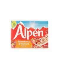Alpen strawberry yoghurt bar 5x29g
