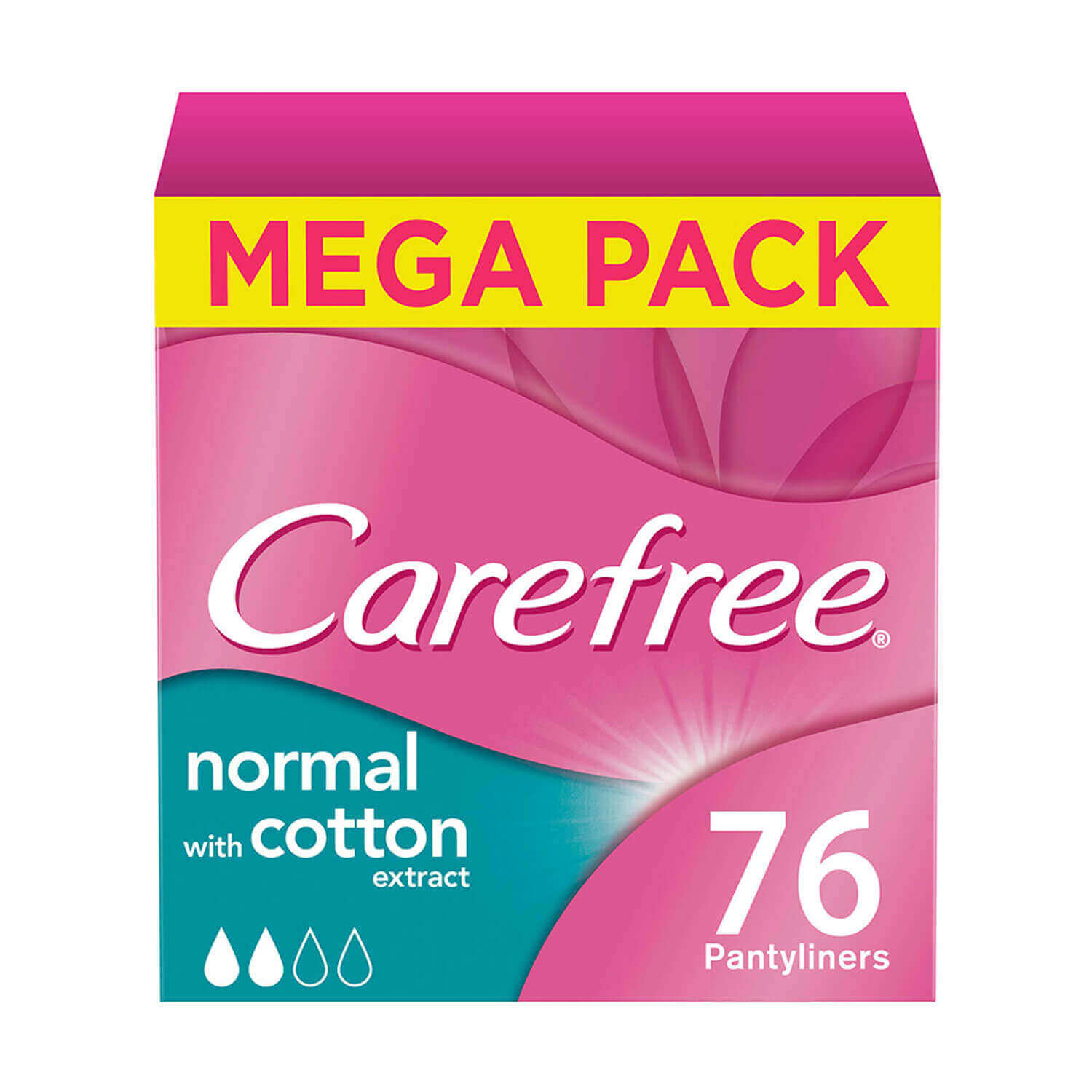 CareFree mega pack pantyliners