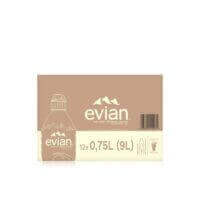 Evian Nomad natural mineral water with sports cap 12 x 750ml
