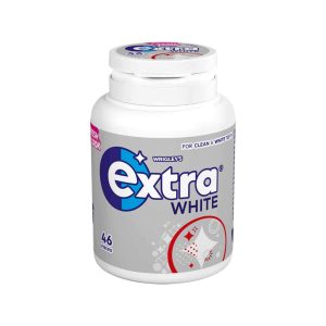 Extra White Chewing Gum Sugarfree Bottle 46 Pieces