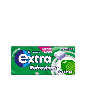 Extra Refreshers Spearmint Sugarfree Chewing Gum Handy Box 7pcs