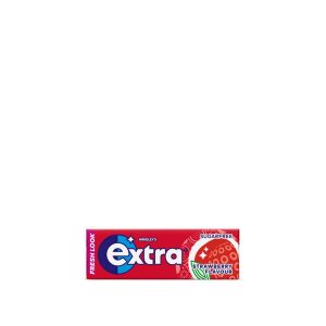 Extra Strawberry Flavour Chewing Gum Sugarfree 10 Pieces