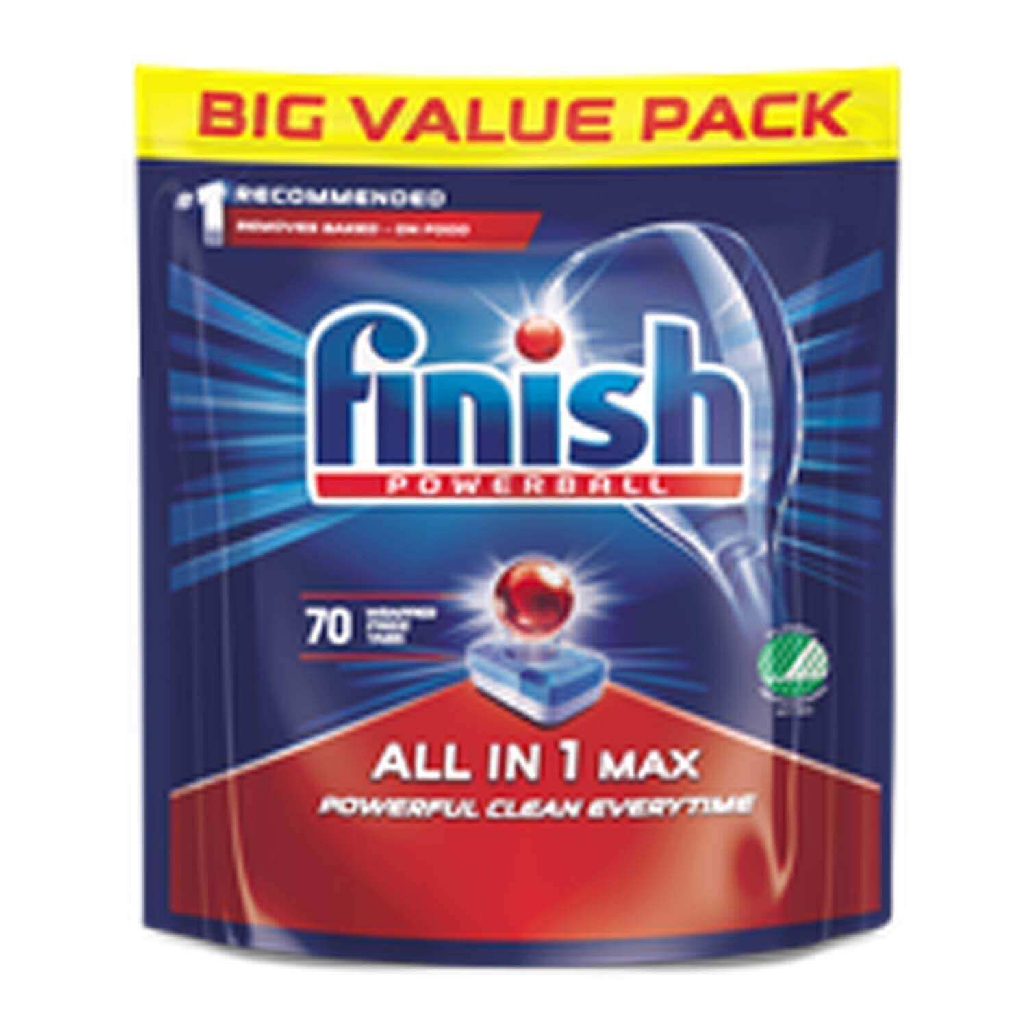 Finish all in one Max original 70 pcs
