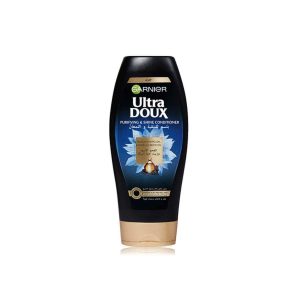 Garnier Ultra Doux black charcoal and nigella seed oil conditioner 400ml