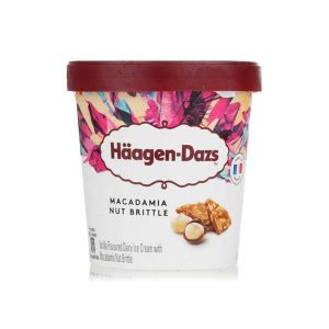 Haagen Dazs macadamia nut brittle ice cream 460ml