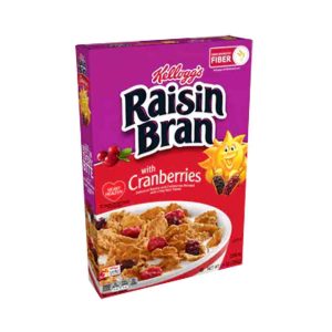KELLOGGS Raisin Bran® with Cranberries cereal