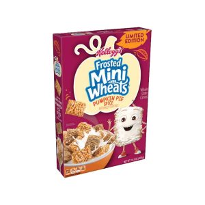 KELLOGGS Frosted Mini Wheats® Pumpkin Pie Spice cereal
