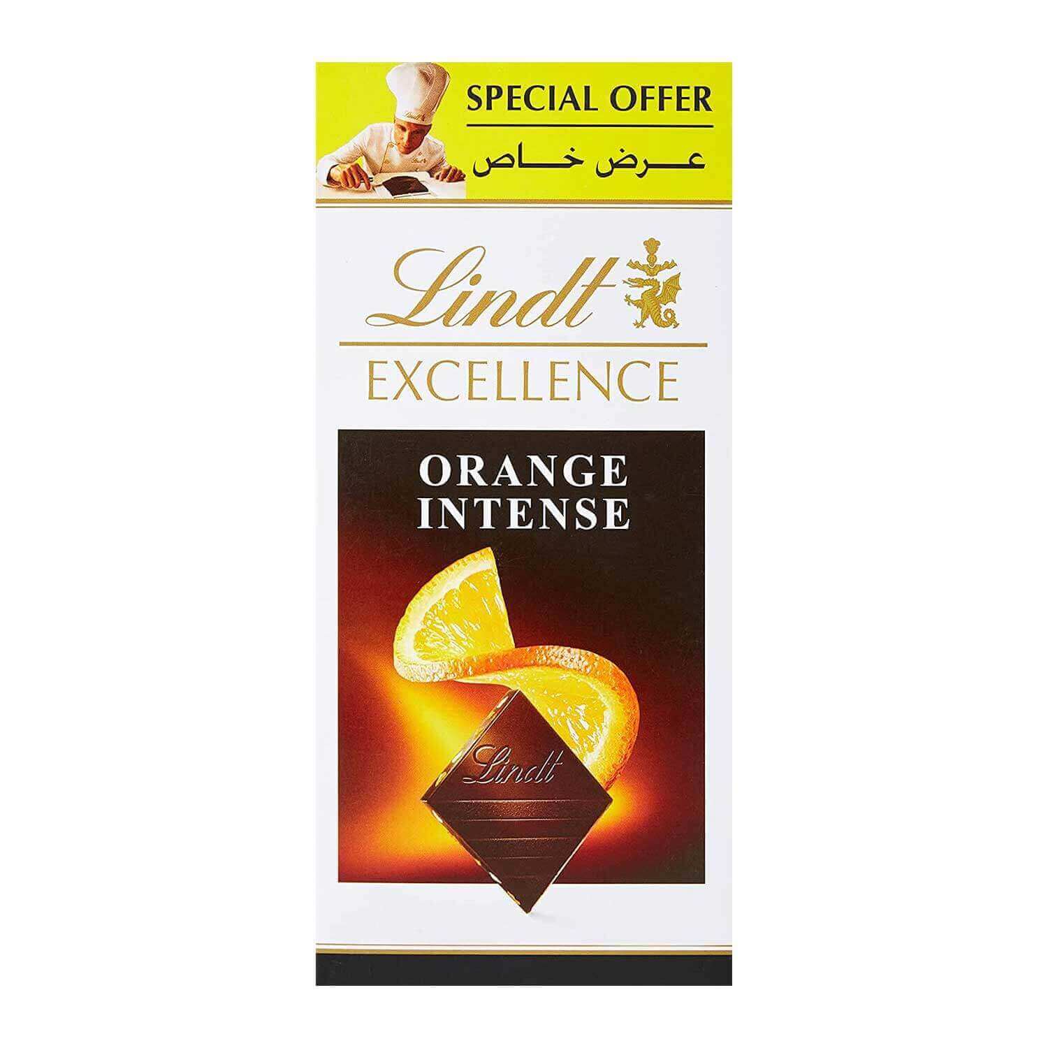 Lindt Excellence Dark Orange Sl.Almonds 100g