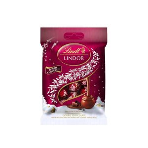 Lindt LINDOR Double Chocolate Mini Truffles 80g