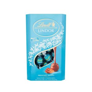 Lindt LINDOR Milk Salted Caramel Chocolate Truffles 600g