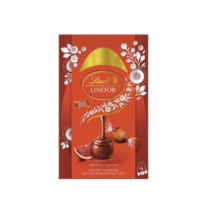 Lindt LINDOR Blood Orange Milk Chocolate Easter Egg 260g