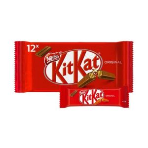 Nestle KitKat 2 Finger Milk Chocolate Wafer Bar 17.7g Pack of 12