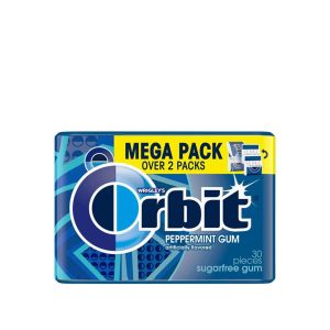 ORBIT Peppermint Sugarfree Chewing Gum 30 Piece Mega Pack