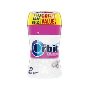 ORBIT White Bubblemint Sugarfree Gum 120 Piece Bottle