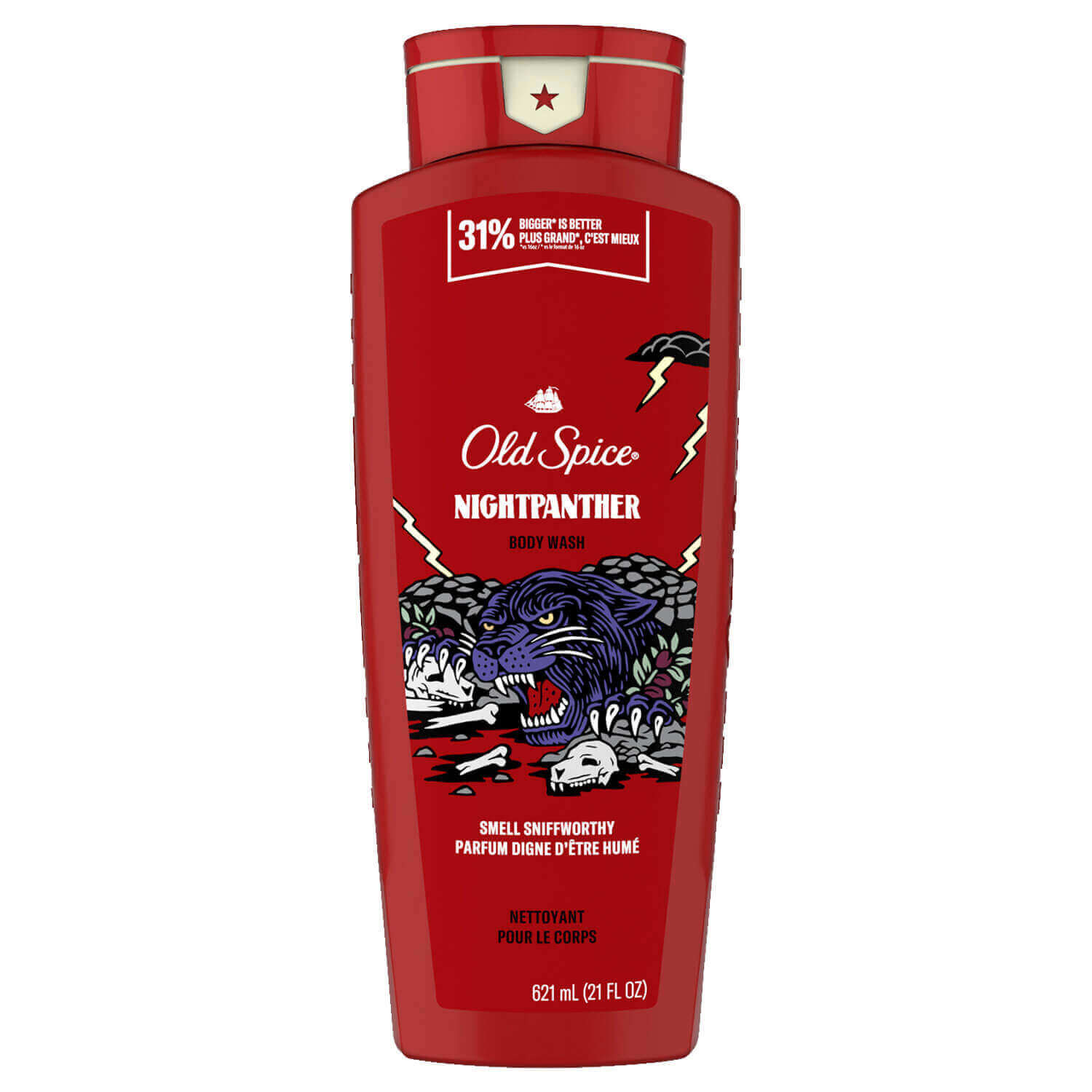 Old spice night panthar body wash