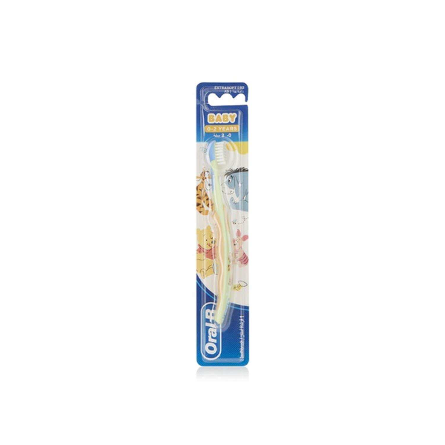Oral B Winnie the Pooh baby toothbrush 0 2 years
