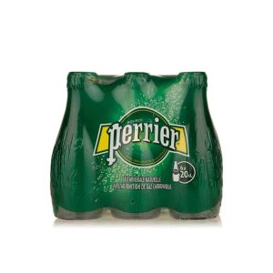 Perrier carbonated mineral water 6 x 200ml