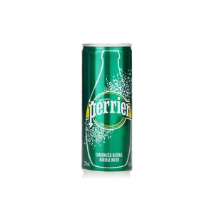 Perrier mineral water can 250ml