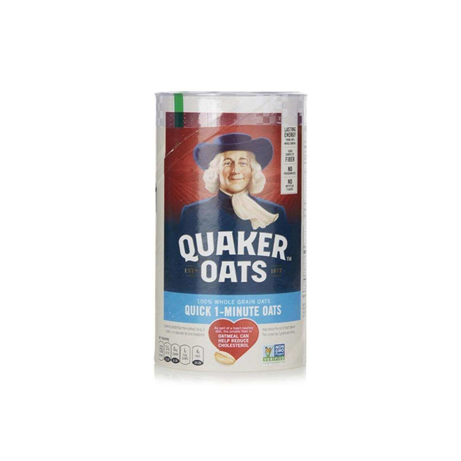 Quaker quick 1 minute oats 510g