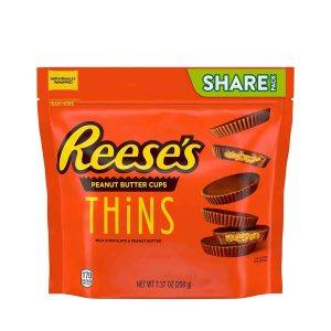 REESES Thins Milk Chocolate and Peanut Butter Cups 208 g