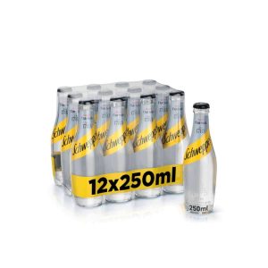 Schewppes Schweppes Club Soda 250 ml Glass Bottle 12 Pack