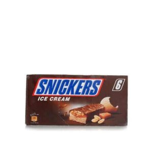 Snickers ice cream bars 6 x 318ml