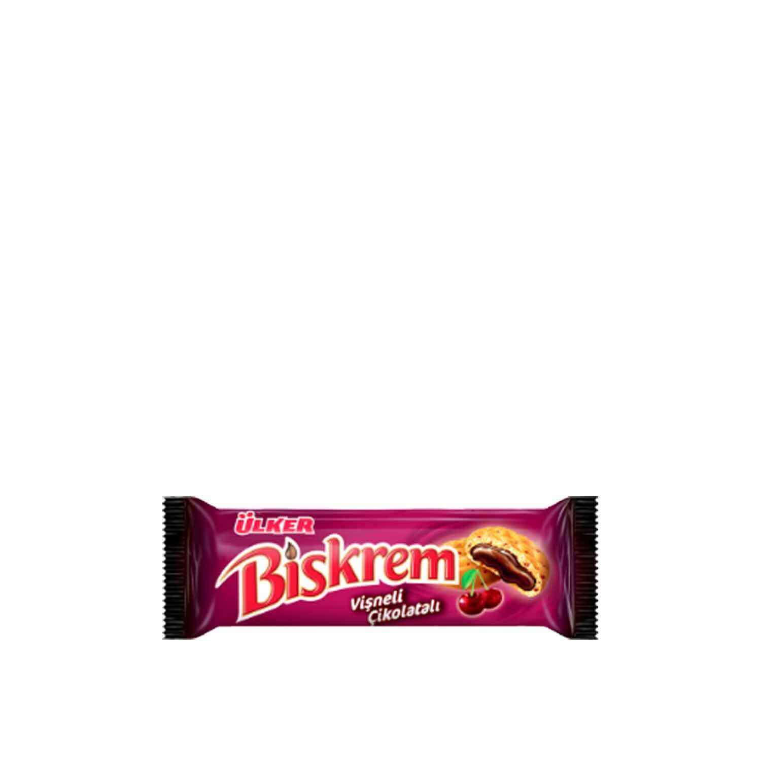 Ulker Biskerem Cherry Chocolate