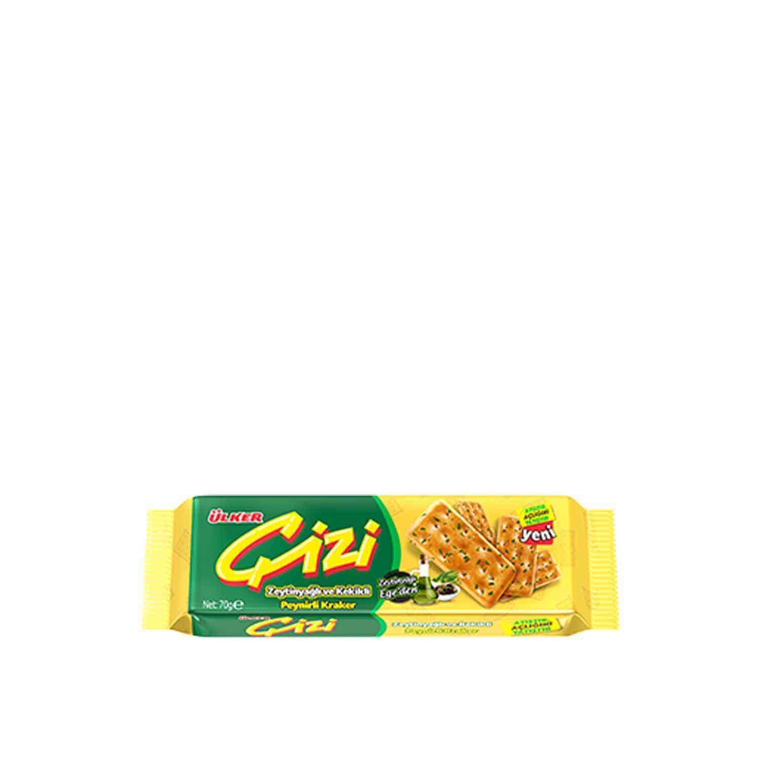Ulker Cizi Cheese Crackers w Olive oil Thyme