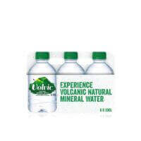 Volvic natural mineral water 330ml x6