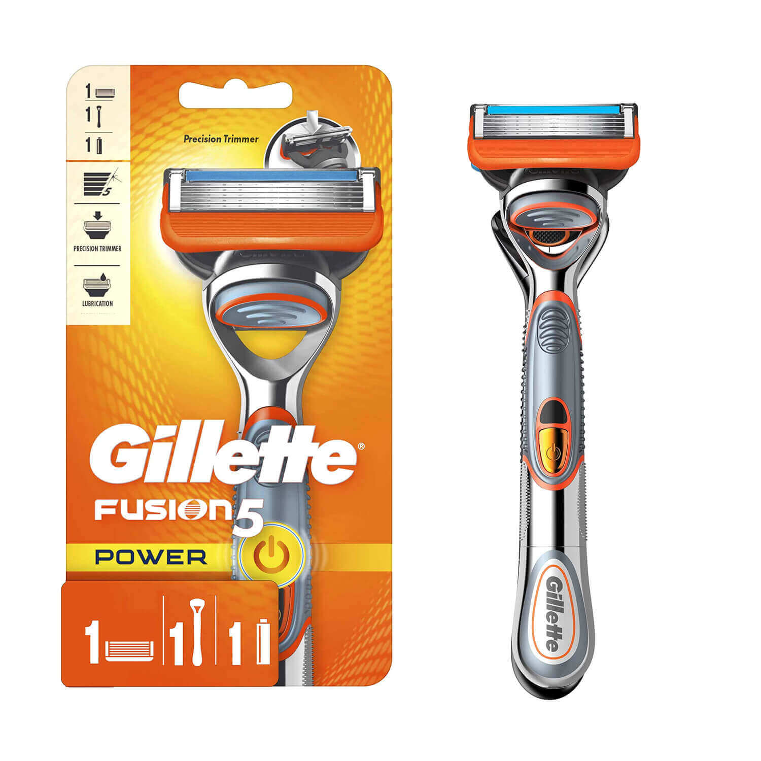 gillette fusion5 power 1 up